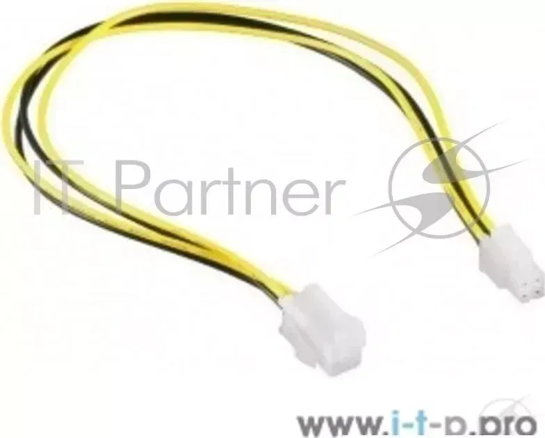 Удлинитель питания CABLEXPERT CC-PSU-7, ATX 4-Pin M/F, длина 0,3м