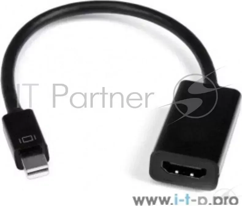 Кабель-адаптер ORIENT C302 Mini DisplayPort M HDMI F, длина 0.2 метра, черный
