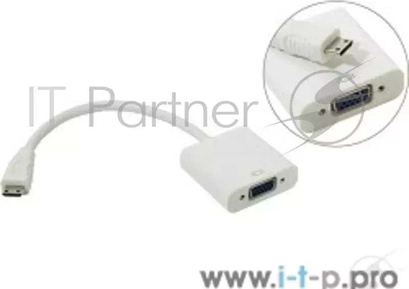 Кабель-переходник Telecom Mini HDMI M VGA F 0.15m TA592