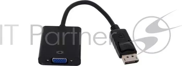 Кабель-переходник DP --> VGA-F 0,2m , Telecom TA522