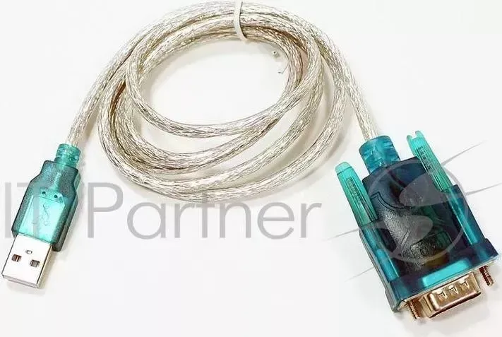 Кабель AM/Com port 9pin 1.2м Aopen /Qust адаптер USB RS232, DE9P добавляет в систему новый COM порт , ACU804