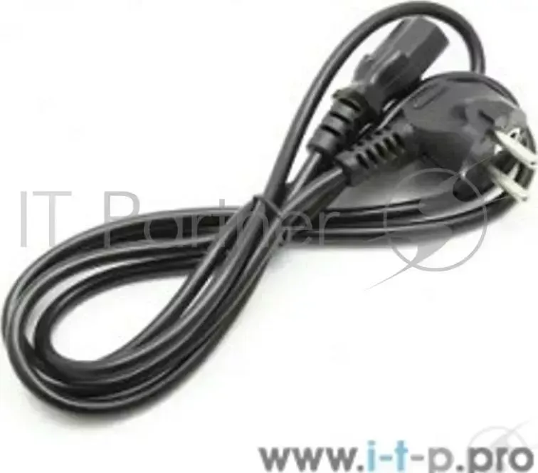 Кабель питания Power Cube RPC-186-1.8M, 1,8м, Schuko- C13, (аналог VDE), 10А, черный, с заземлением, Россия CABLEXPERT с