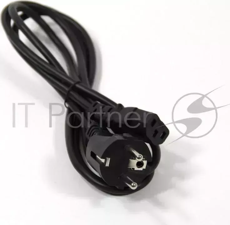 Кабель Telecom TP021 IEC320 C13/SHM 1.8 BK компьютер розетка 220V 1.8м Европейский стандарт 6926123461327