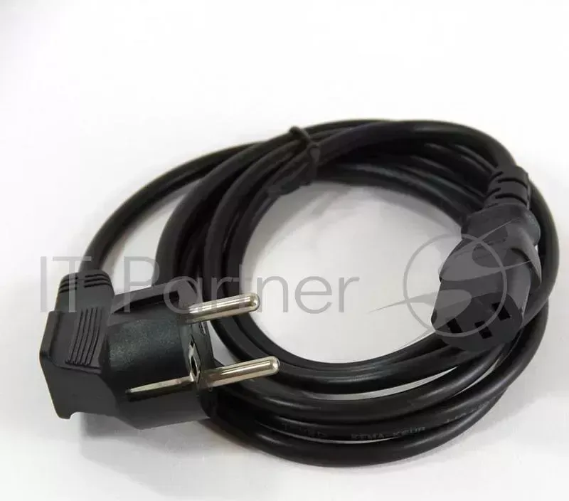 Кабель питания Vcom VDE 3 x 0.50 mm2, с заземлением 1.8м , медный (CE021-CU0.5 EURO-1.8) VCOM 3 x с ,