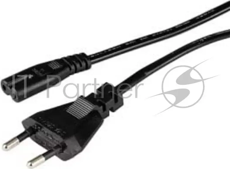 Кабель питания Hama 2-pin/евровилка 1.5м (00044225)