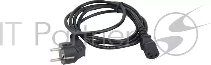 Кабель VCOM CE021 3M компьютер розетка 220V EURO VDE 3G0,5mm2 3 метра