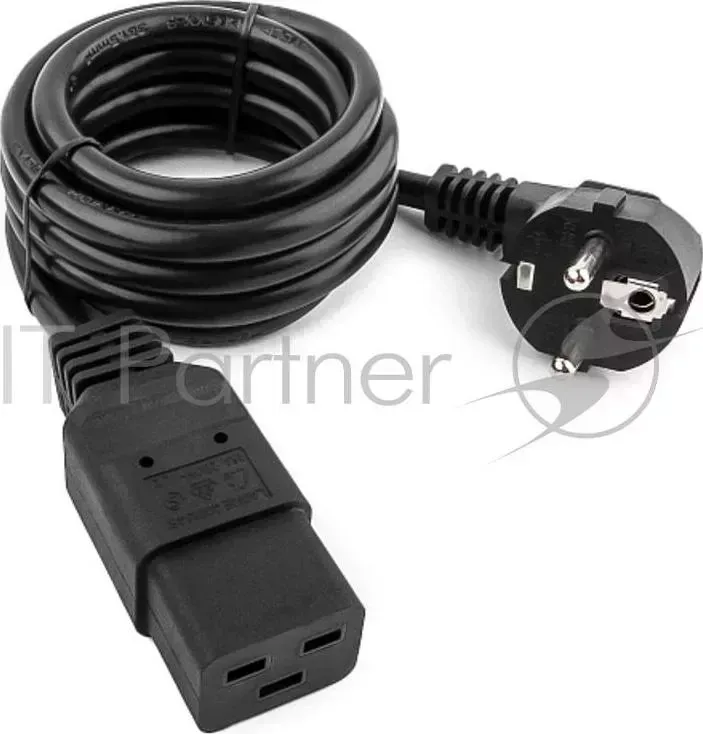 Кабель питания для UPC GEMBIRD /Cablexpert, 1.8м, Schuko С19, 16А, черный, с заземлением PC 186 C19