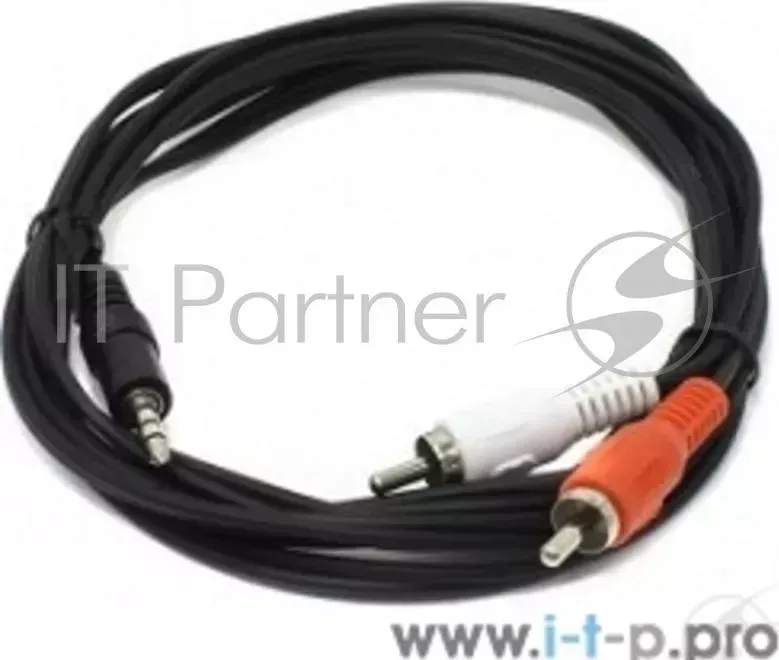 Кабель соединительный Telecom 3.5 Jack M 2xRCA M , стерео, аудио, 1.5м TAV7183 1.5M