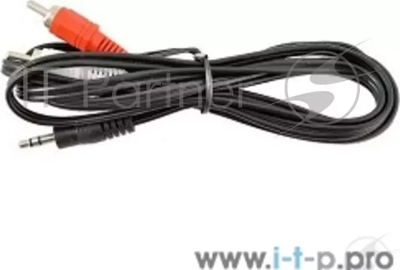Кабель соединительный VCOM 3.5 Jack M 2xRCA M , стерео, аудио, 1.5м VAV7183 1.5M