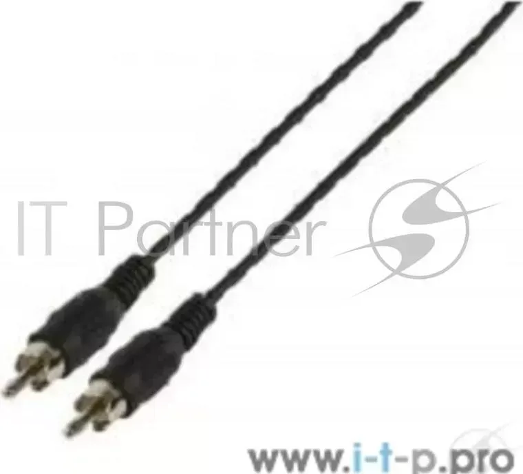 Кабель соединительный RCA (M) - RCA (M) черный 3m, Telecom TAV4158 3M