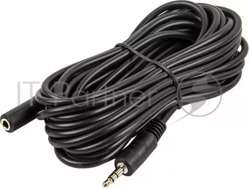 Кабель аудио Ningbo JAAC003 5 Jack 3.5 m /Jack 3.5 f 5м. черный