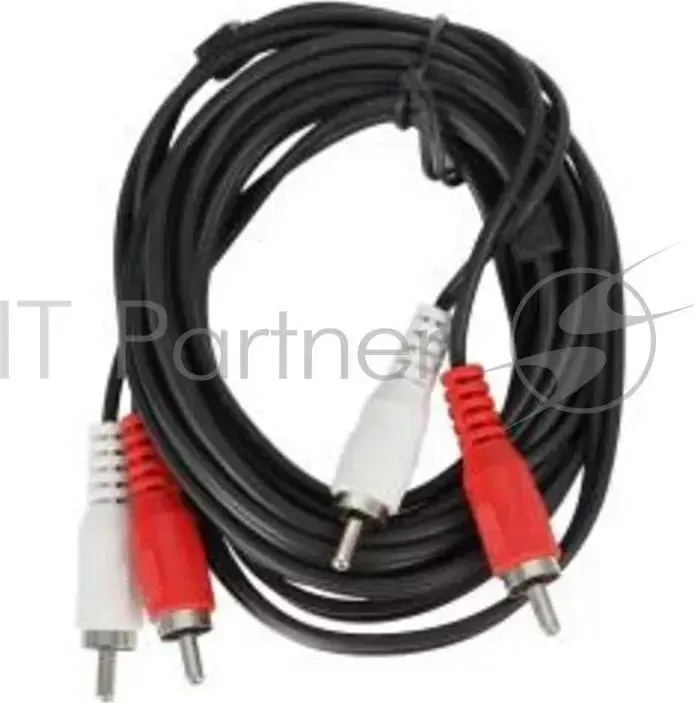 Кабель аудио Ningbo JAAC024 1.5 2хRCA m /2хRCA m 1.5м. черный