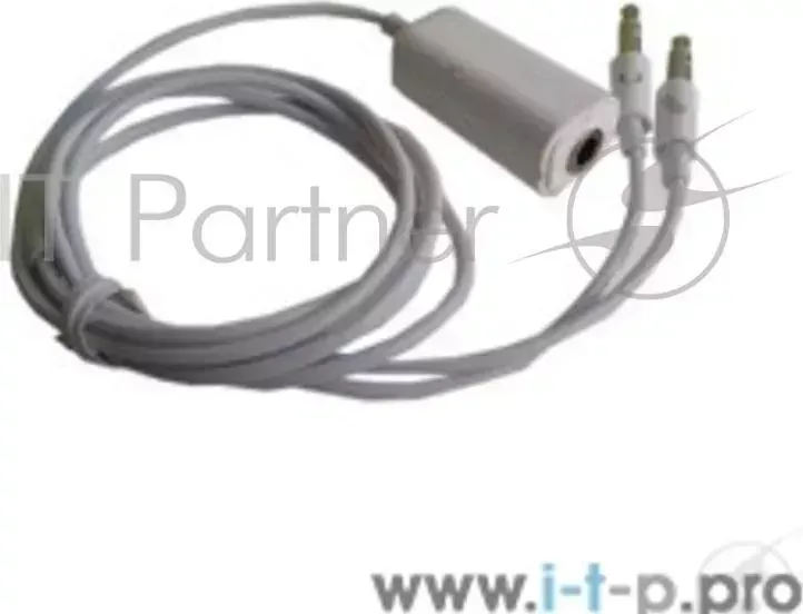Кабель Espada audio jack 3.5мм*2шт Male to 3.5мм Female 60см E2*3,5M3,5F60