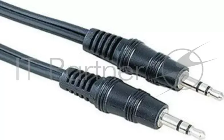 Кабель аудио Hama H-43330 Jack 3.5 (m)/Jack 3.5 (m) 1.5м. черный (00043330) HAMA мм m m , стерео, 1.5 м H 43330