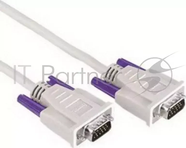 Кабель VGA Hama H-42089 (серый) VGA HD15 (m)/VGA HD15 (m) 1.8м экран. (00042089) HAMA /