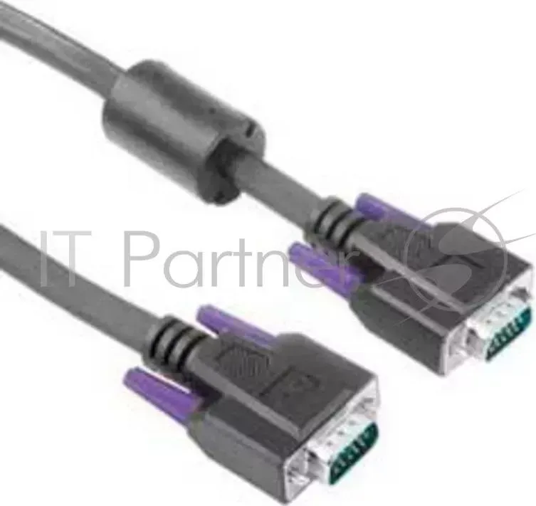 Кабель VGA Hama H-20185 (серый) VGA HD15 (m)/VGA HD15 (m) 1.8м HAMA H 20185 мониторный 15p/15p m m 1.8 м серый