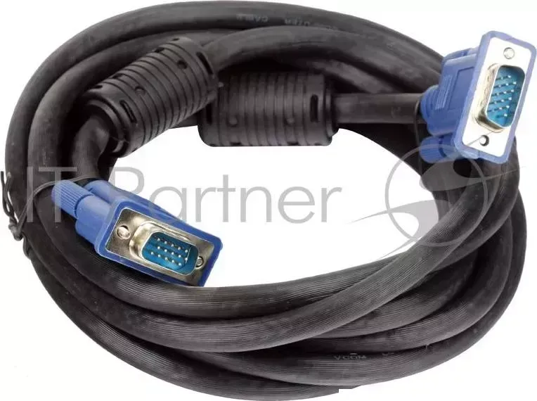 Кабель VCOM VVG6448 3M O монитор SVGA card 15M 15M 3.0м 2 фильтра