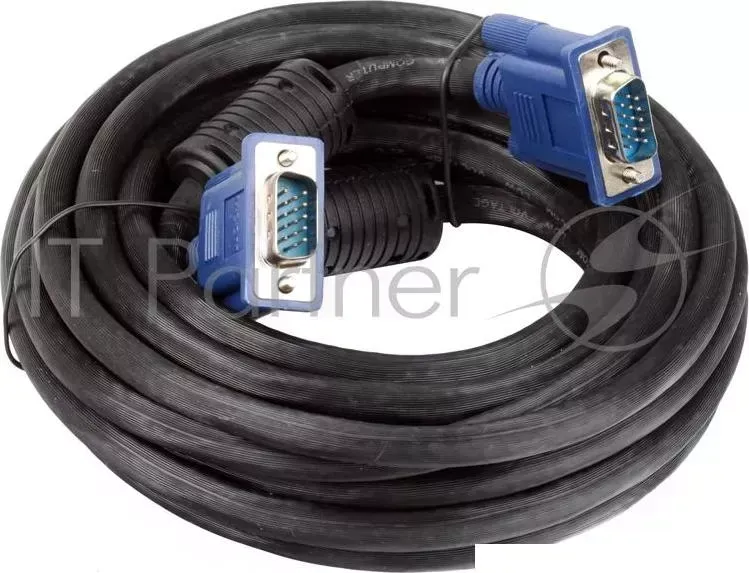 Кабель VCOM VVG6448 5M O монитор SVGA card 15M 15M 5.0м 2 фильтра