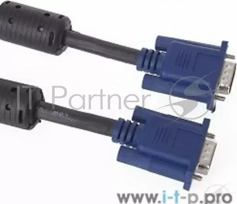 Кабель VCOM VVG6460 10M O удлинительный SVGA card 15M 15F 10m, 2 фильтра