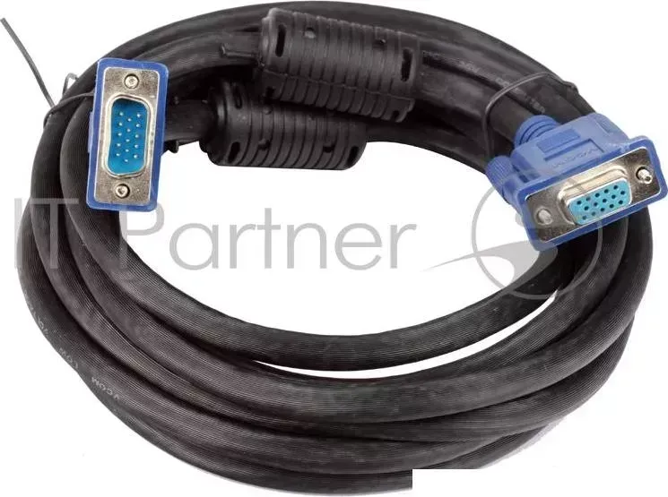 Кабель VCOM VVG6460 3MO удлинительный SVGA card 15M 15F 3m, 2 фильтра