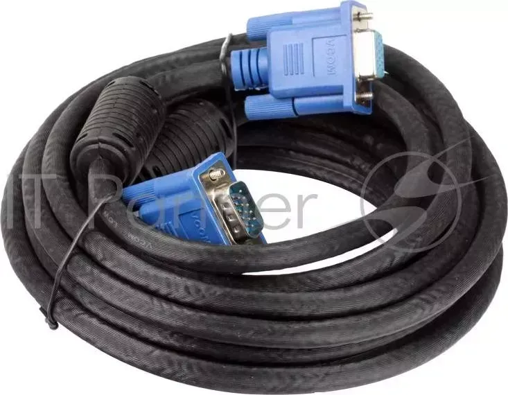 Кабель VCOM VVG6460 5MO удлинительный SVGA card 15M 15F 5m, 2 фильтра