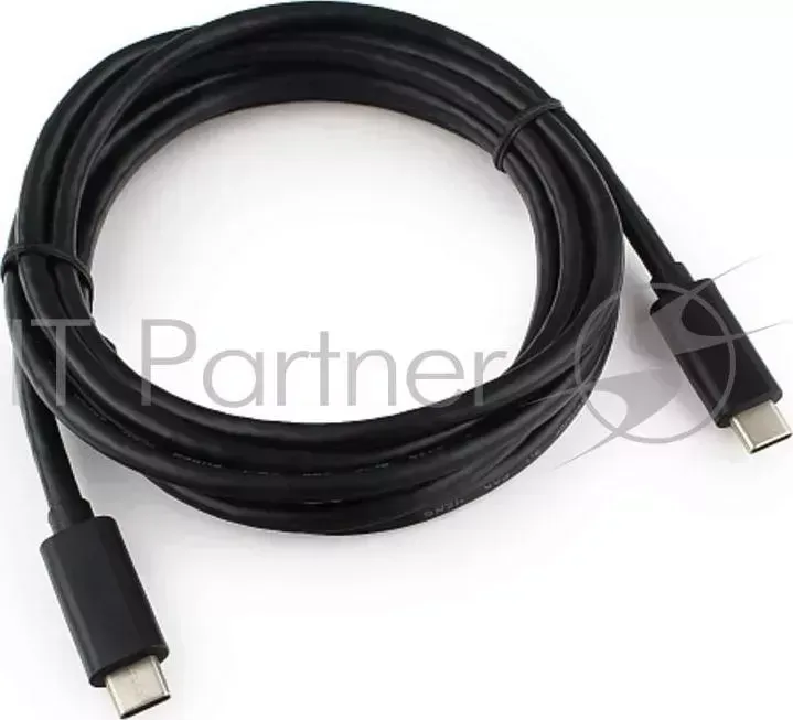 Кабель USB CABLEXPERT CCP 3.1 CMCM 2M, 3.1 Type C/USB3.1 Type C, 1м, пакет