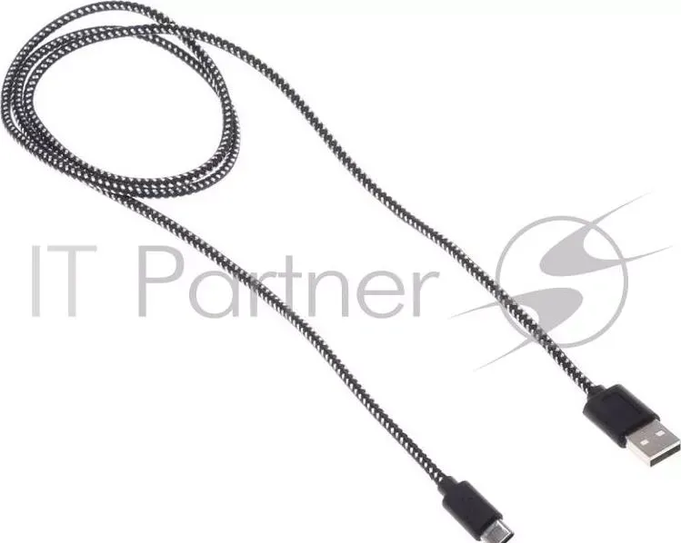 Кабель Buro Braided USB A(m)-USB Type-C (m) 1м (BHP RET TYPEC1) BURO A(m)-