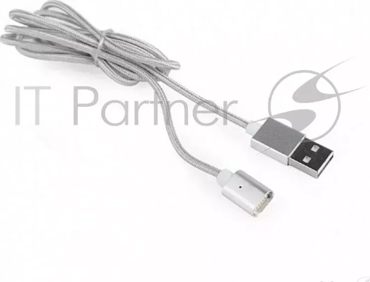 Кабель USB 2.0 CABLEXPERT CC 2 AMLM3 1M, AM/microBM 5P iPhone lightning, магнитный комбо , 1м, алюминиевые разъемы, коробка