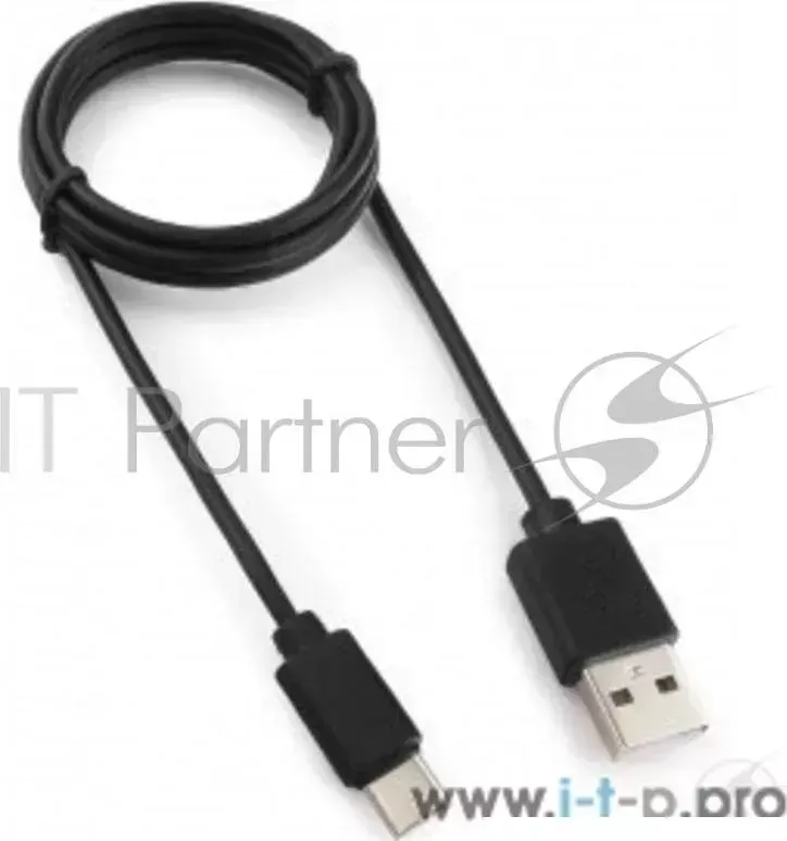 Кабель USB ГАРНИЗОН GCC 2 AMCM 6, 2.0 AM/ 3.1 Type C, 1.8м, пакет