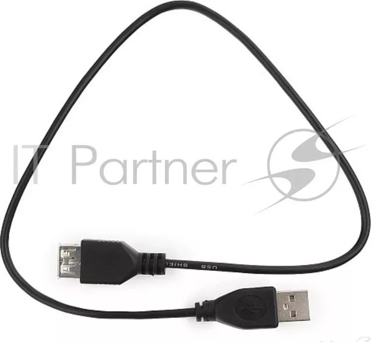 Кабель Гарнизон Кабель удлинитель USB 2.0, AM/AF, 0.5м, пакет (GCC-USB2-AMAF-0.5M)