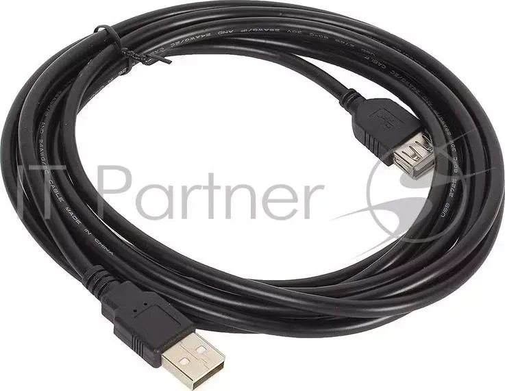 Кабель USB DEFENDER USB02 10 2.0 AM AF, 3.0м 87453