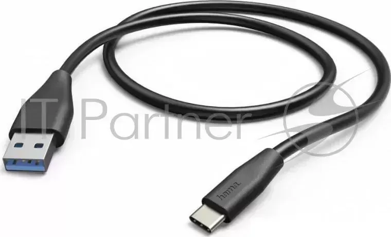 Кабель Hama H-178396 00178396 USB Type-C (m) USB 3.1 A(m) 1.5м черный HAMA A