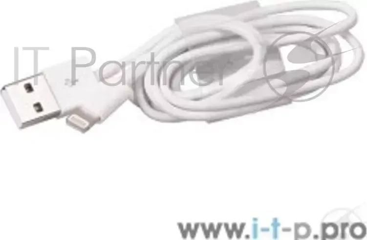 Кабель RITMIX Кабель Lightning 8pin-USB для синхронизации/зарядки, 1м White (RCC-120)