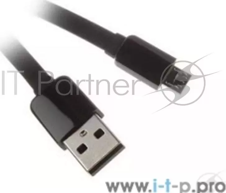 Кабель Кабель Continent USB A микро USB В 2.0 1м QCU 5102BK