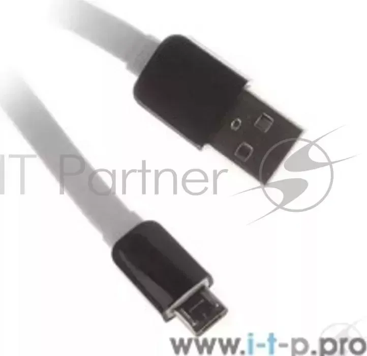 Кабель Continent USB A микро USB В 2.0 1м QCU 5102WT