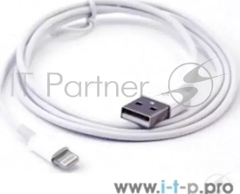 Кабель USB CABLEXPERT CC AP2MWP AM/Apple, для iPhone5/6 Lightning, 1м, белый, пакет