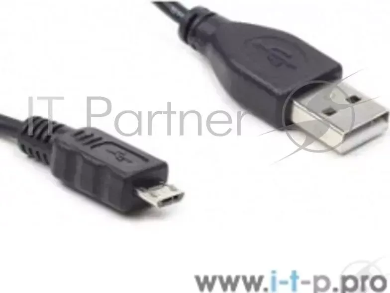 Кабель USB 2.0 Pro CABLEXPERT CC mUSB2 AMBM 1M, AM/microBM 5P, 1м, экран, черный, пакет