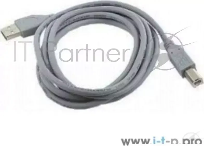 Кабель USB 2.0 Pro CABLEXPERT CCP 2 AMBM 6G, AM/BM, 1.8м, экран, серый
