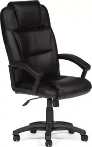 Кресло офисное TetChair BERGAMO кож/зам черный 36-6