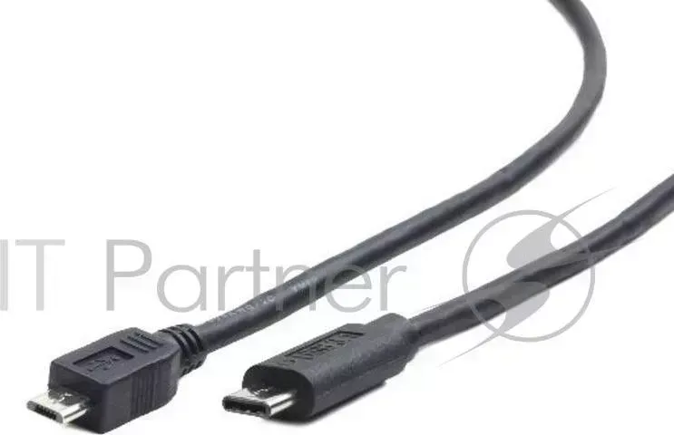 Кабель CABLEXPERT CCP USB2 mBMCM 6 USB2.0 microBM/USB3.1TypeC, 1.8м,