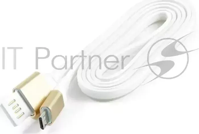 Кабель GEMBIRD USB 2.0 Cablexpert CC mUSBgd1m, AM/microBM 5P, 1м, силиконовый шнур, разъемы золотой металлик, пакет