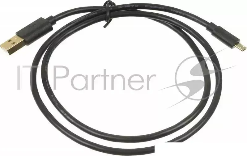 Кабель USB2.0 2A Square Connector USB A (m)/micro USB B (m) 0.75м Позолоченные контакты Behpex 2A A B