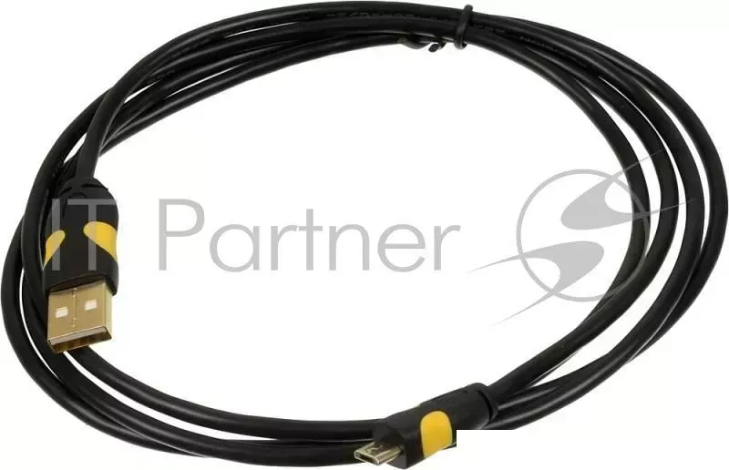 Кабель USB2.0 2A Smooth connector USB A m /micro USB B m 1.5м Позолоченные контакты