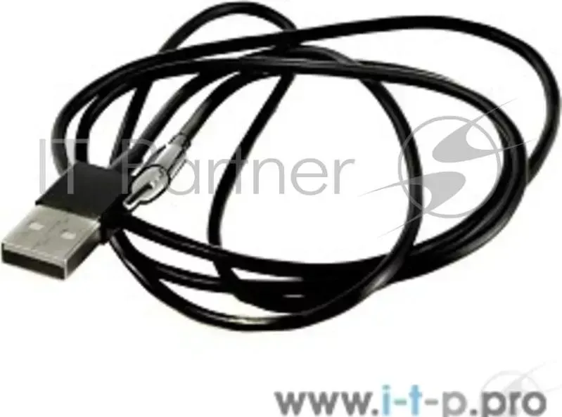Кабель 5bites UC5005-010BK USB2.0 AM / LIGHTNING 8P для зарядки и передачи данных, 1м., черный APPLE коннектор , 1.0m, UC5005 010BK,