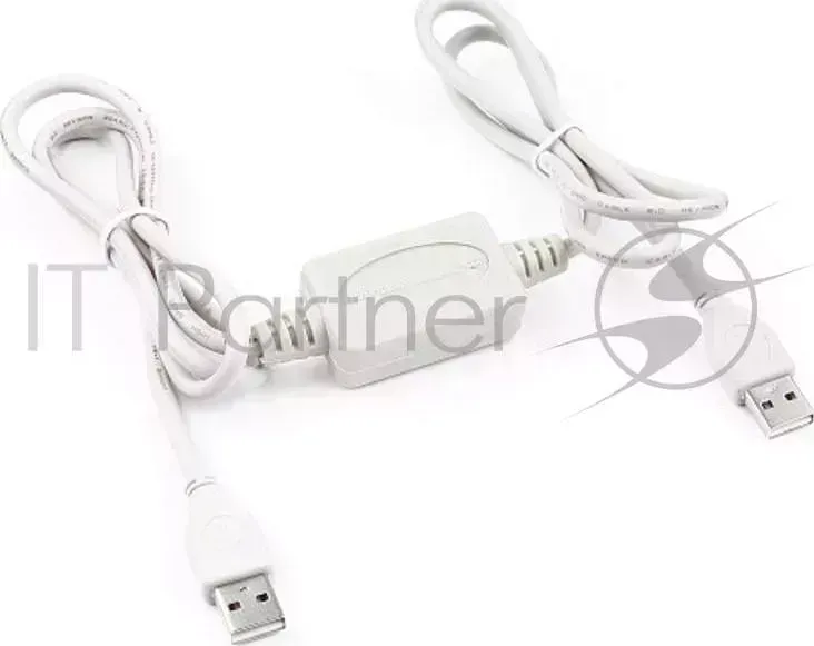 Кабель Cable USB2.0 Link AmAm 1,8m, GEMBIRD для связи 2х компьютеров по USB