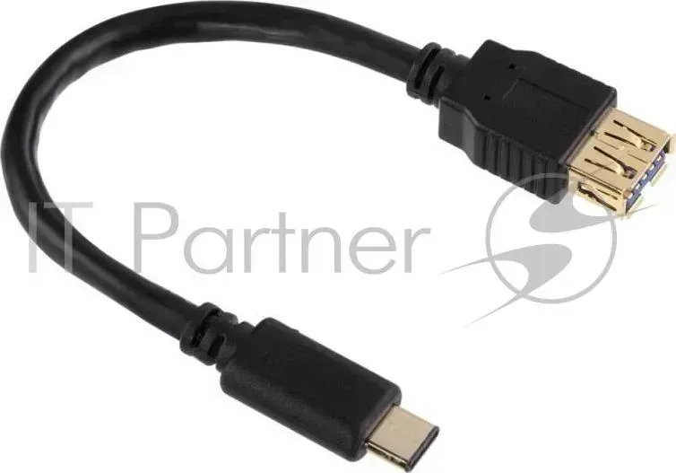 Кабель USB3.1 Hama 00135712 USB A (f)/USB Type-C (m) 0.15м экран. Позолоченные контакты HAMA A (f)/