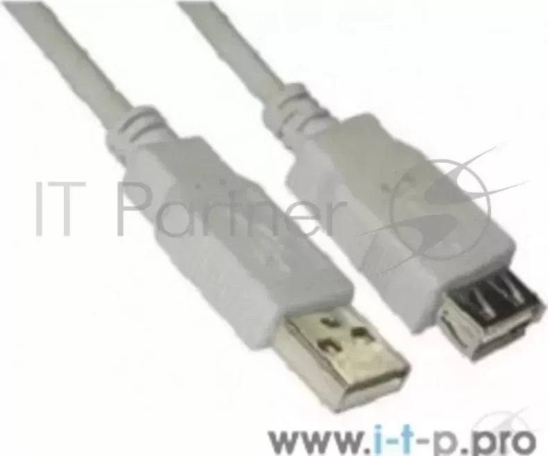 Кабель 5bites UC5011-030C USB2.0, AM/AF, 3м.