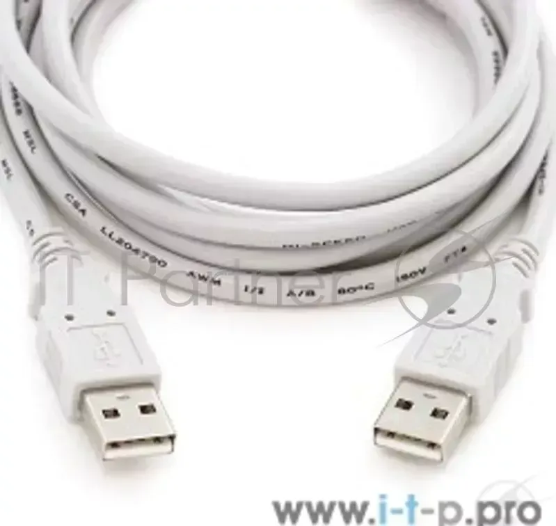 Кабель 5bites UC5009 018C USB2.0, AM/AM, 1.8м.