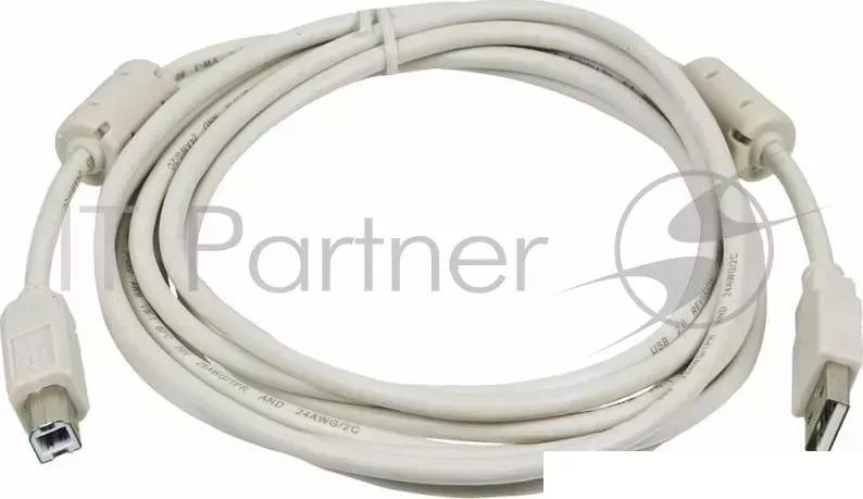 Кабель USB2.0 Ningbo USB A m /USB B m 3м феррит.кольца AM/BM 3M MG