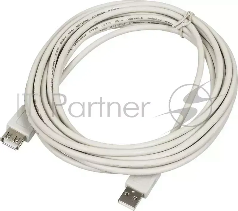 Кабель-удлинитель USB2.0 Ningbo -удлинитель USB A (m)/USB A (f) 5м